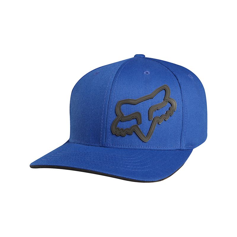 Fox signature - modrá - L/XL
