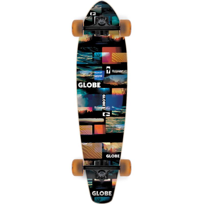 GLOBE NEOLAS LONGBOARD - černá - 7.9