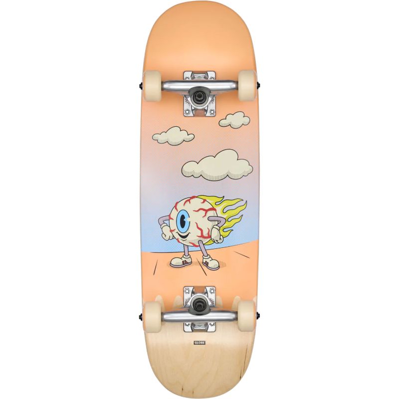 SK8 KOMPLET GLOBE Wide Mini KIDS - oranžová - 7.9