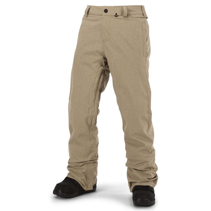 KALHOTY SNB VOLCOM FREAKIN SNOW CHINO - khaki - XL