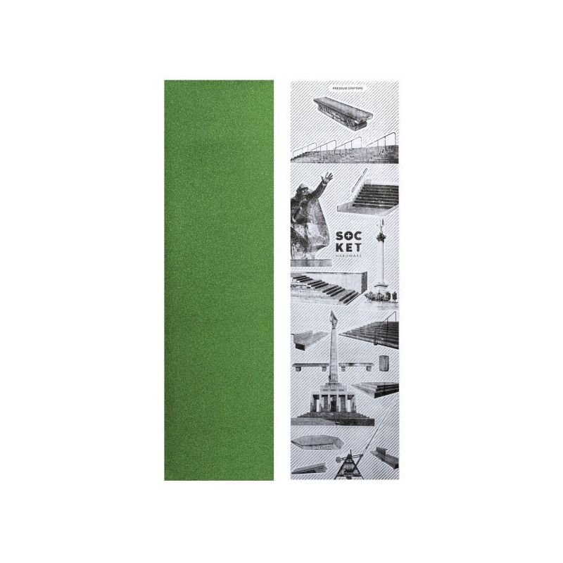 SK8 GRIP SOCKET GREEN - zelená - 458970