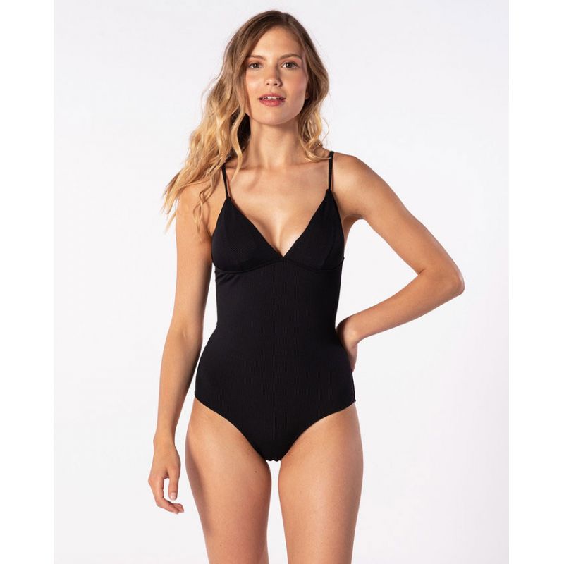 PLAVKY RIP CURL MODERN RIB RECYCLED ONE - černá - S
