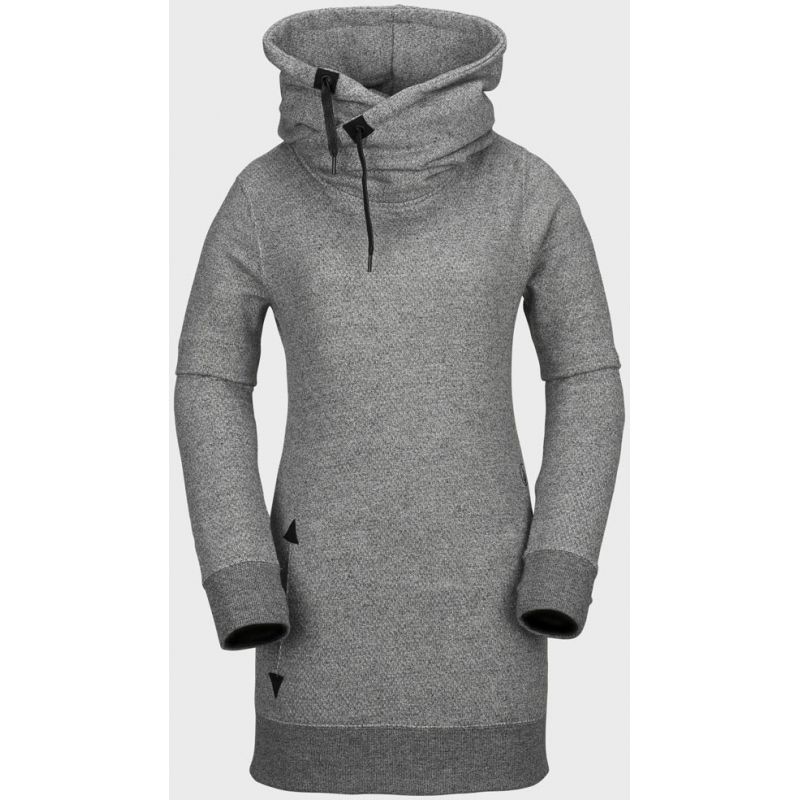 MIKINA VOLCOM Tower Pullover Fleece WMS - šedá - M