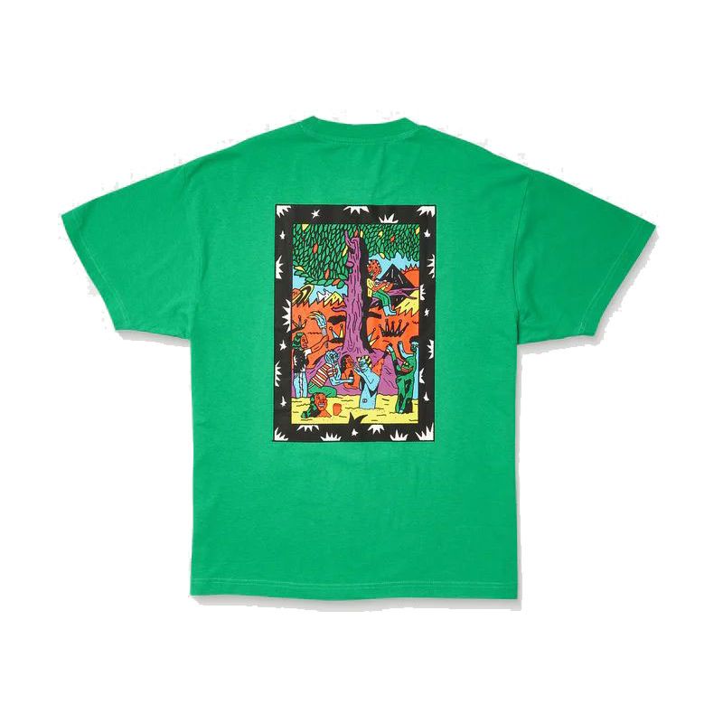 TRIKO VOLCOM Bb Fa Bob M 2 Lse S/S KIDS - zelená - M