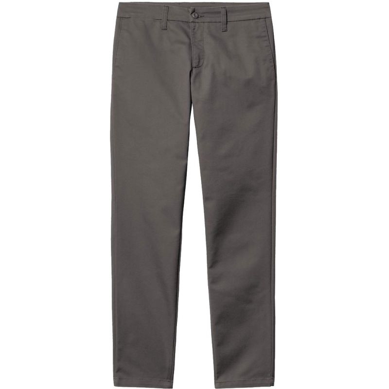 KALHOTY CARHARTT WIP Sid Chino - šedá - 32/30