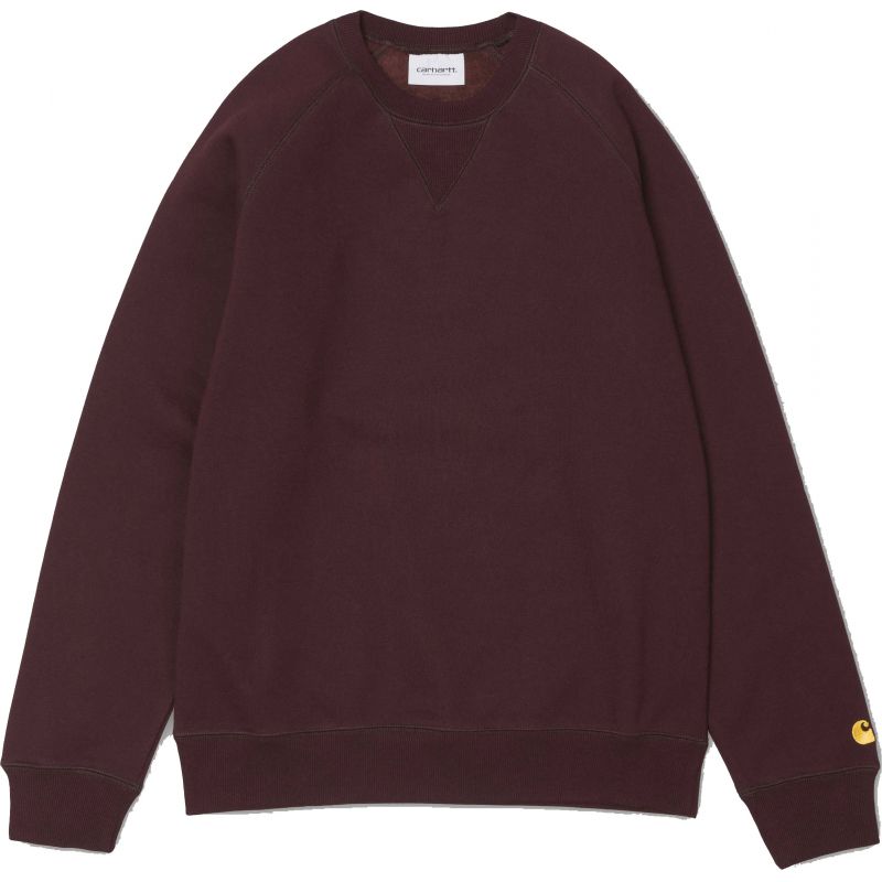 Carhartt chase - vínová - L