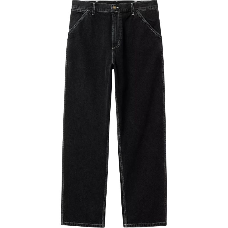 KALHOTY CARHARTT WIP Simple Work Denim - černá - 31
