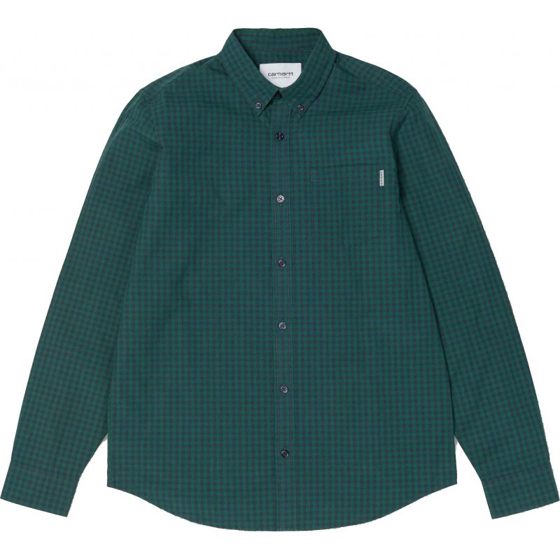 KOŠILE CARHARTT Frost L/S - zelená - M