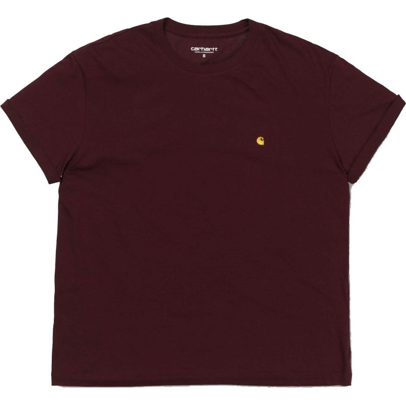 Carhartt chase - vínová - M