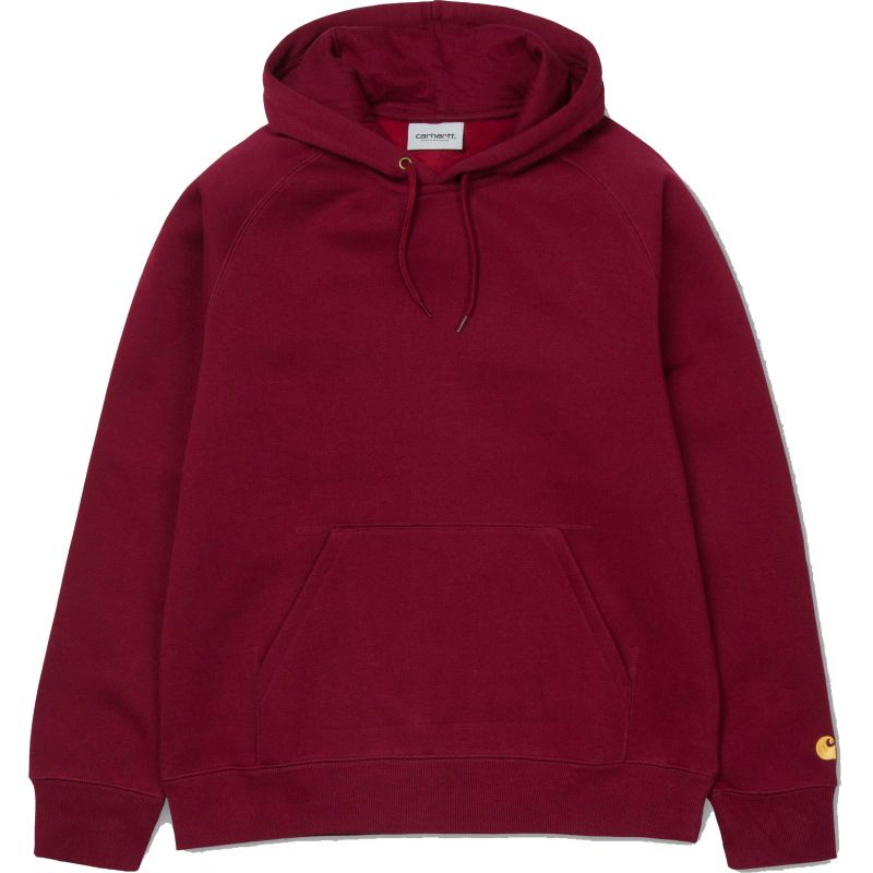 Carhartt chase - vínová - L