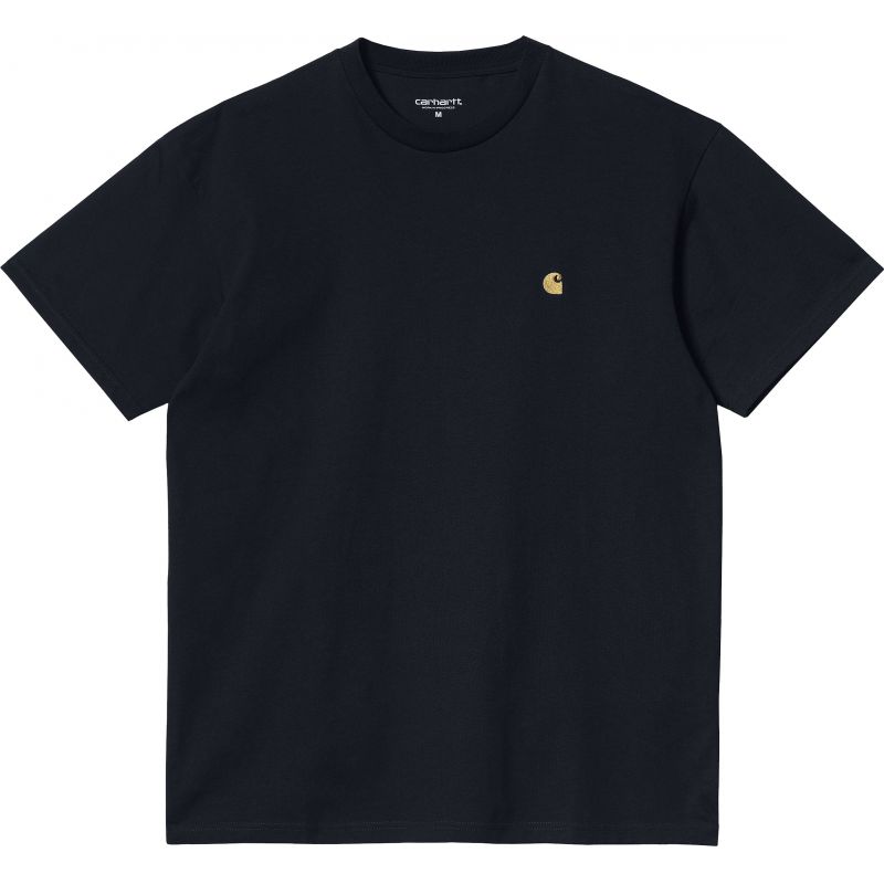 TRIKO CARHARTT WIP Chase S/S - modrá - XL