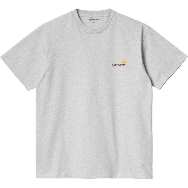 TRIKO CARHARTT WIP American Script S/S - šedá - XXL - 533882