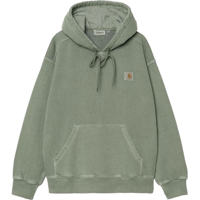 MIKINA CARHARTT WIP Hooded Nelson - zelená - M