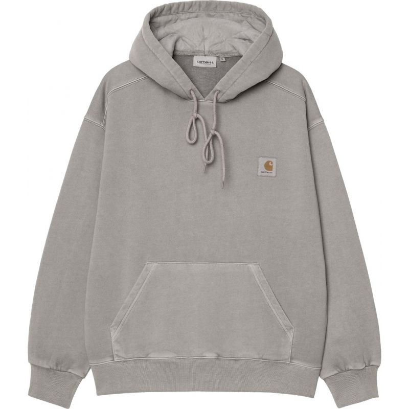 MIKINA CARHARTT WIP Hooded Nelson - šedá - L