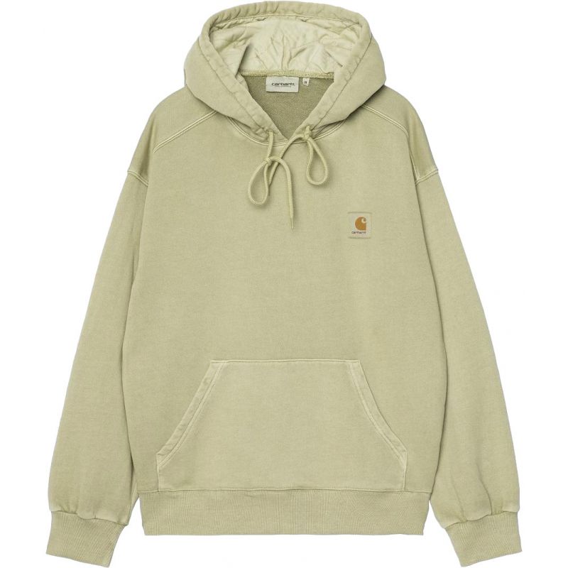 MIKINA CARHARTT WIP Hooded Nelson - zelená - L