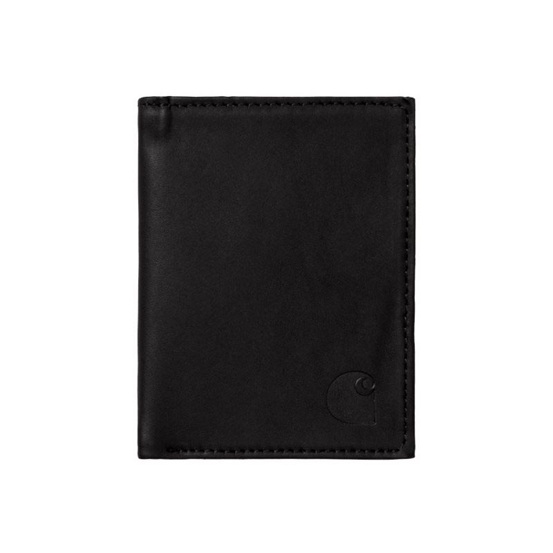 PENĚŽENKA CARHARTT Leather Fold - černá