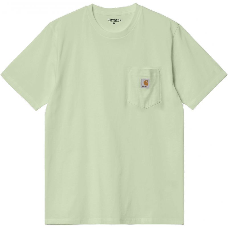 TRIKO CARHARTT WIP Pocket S/S - zelená - L