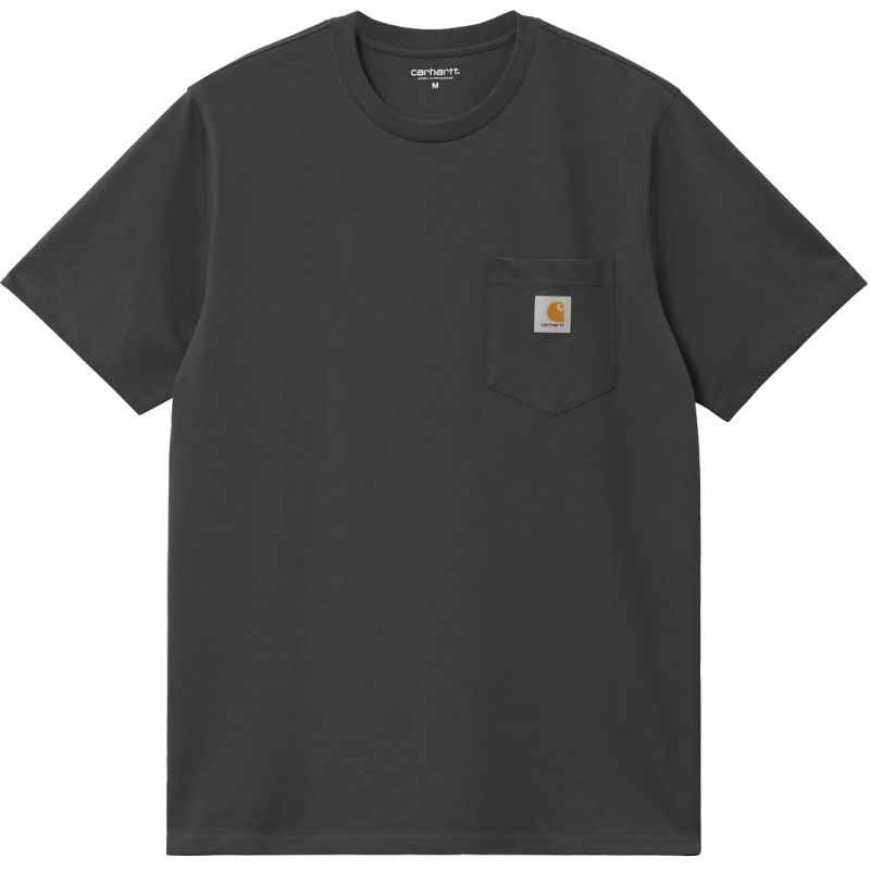 TRIKO CARHARTT WIP Pocket S/S - zelená - L - 580905