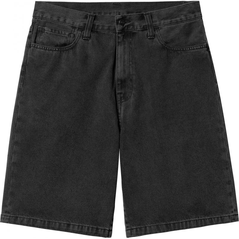 KRAŤASY CARHARTT WIP Landon 5-Pocket Den - černá - 36