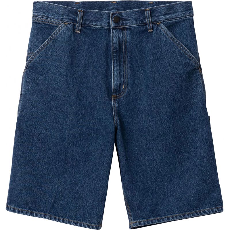 KRAŤASY CARHARTT WIP Single Knee Work De - modrá - 32