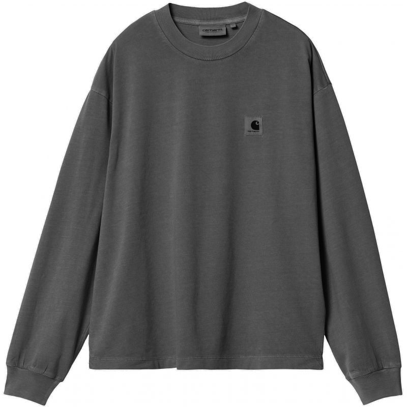 TRIKO CARHARTT WIP Nelson L/S WMS - šedá - S