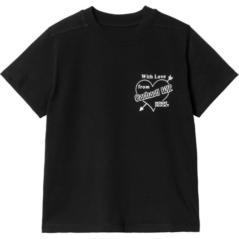 TRIKO CARHARTT WIP Delicacy S/S WMS - černá - L