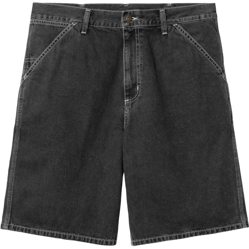 KRAŤASY CARHARTT WIP Simple Work Denim - černá - 30