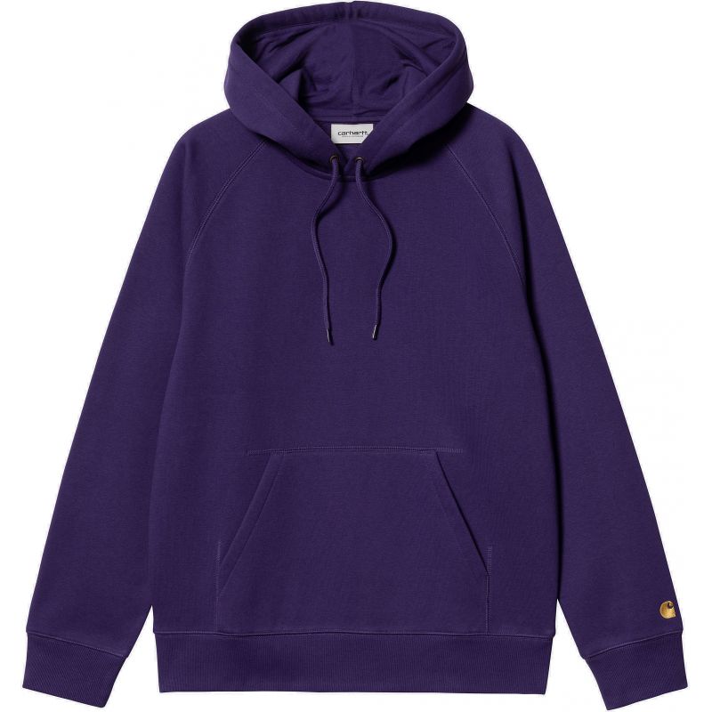 MIKINA CARHARTT WIP Hooded Chase - fialová - L