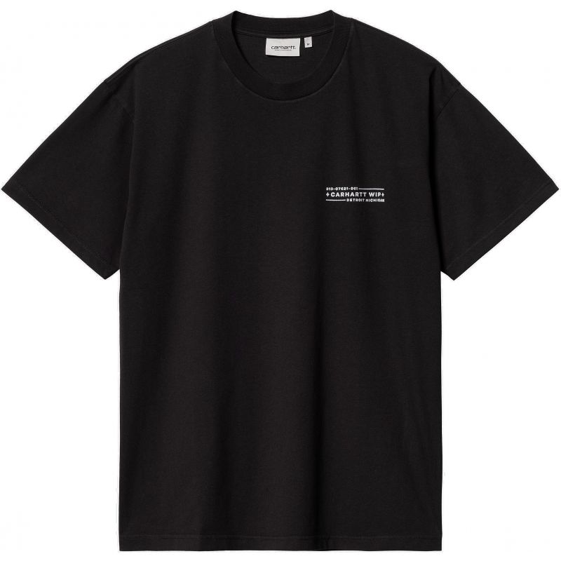 TRIKO CARHARTT WIP Stamp S/S - černá - XL