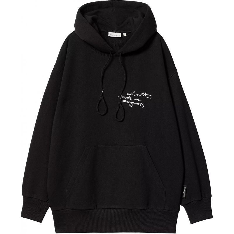 MIKINA CARHARTT WIP Hooded Lips Sweat WM - černá - L