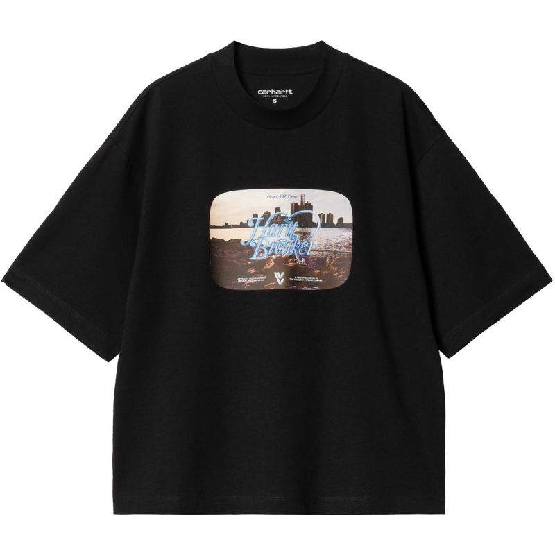 TRIKO CARHARTT WIP Greatest Flicks S/S W - černá - M
