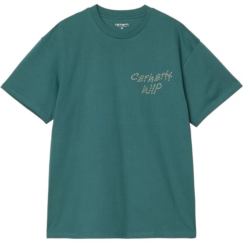TRIKO CARHARTT WIP Sunflower S/S - zelená - L