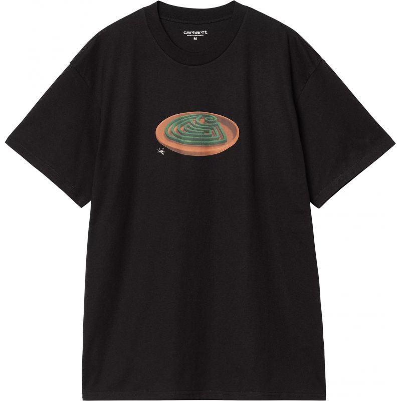 TRIKO CARHARTT WIP Spiral S/S - černá - XXL