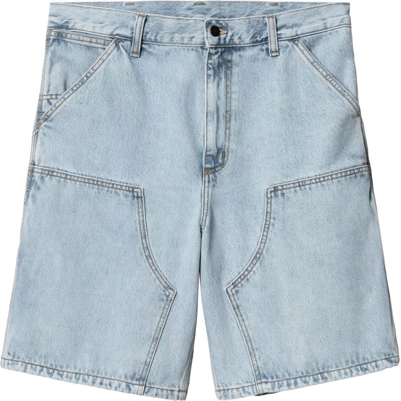 KRAŤASY CARHARTT WIP Double Knee Work De - modrá - 33