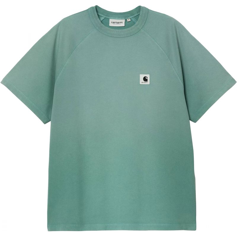 TRIKO CARHARTT WIP Hudson S/S WMS - zelená - S