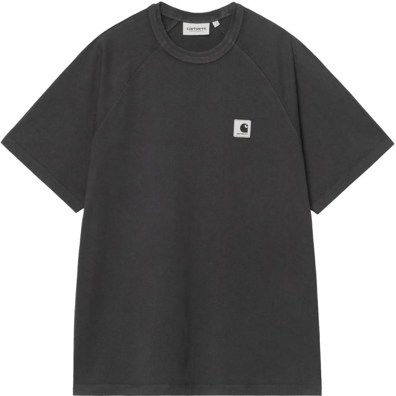 TRIKO CARHARTT WIP Hudson S/S WMS - šedá - S