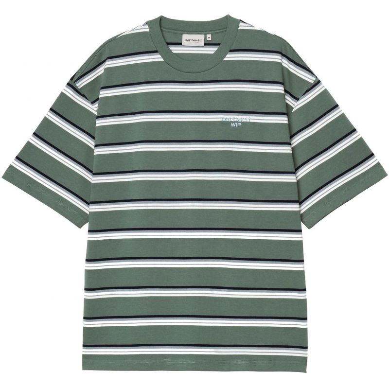 TRIKO CARHARTT WIP Holm S/S - zelená - L