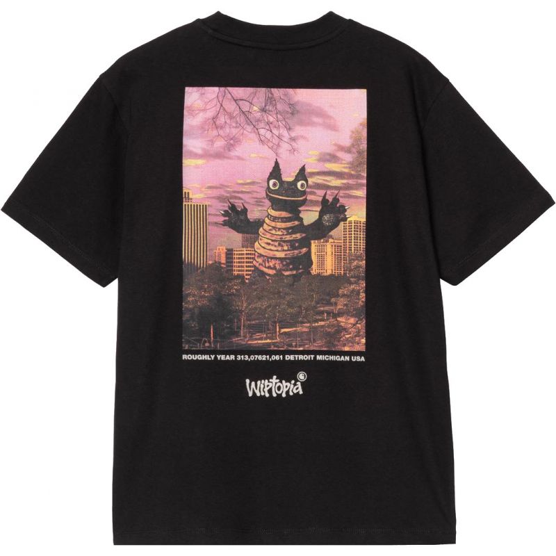 TRIKO CARHARTT WIP Wiptopia S/S WMS - černá - S