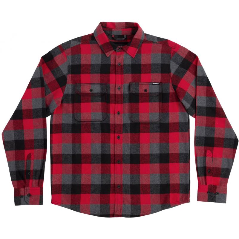 KOŠILE INDEPENDENT Belmont - červená - XL