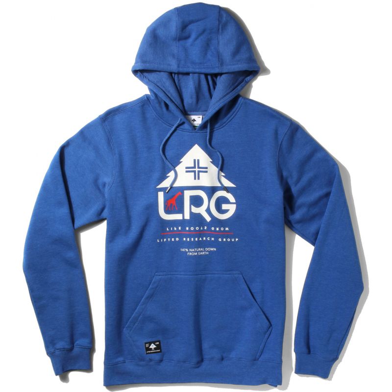 MIKINA LRG RC PULLOVER HOODY - modrá - M
