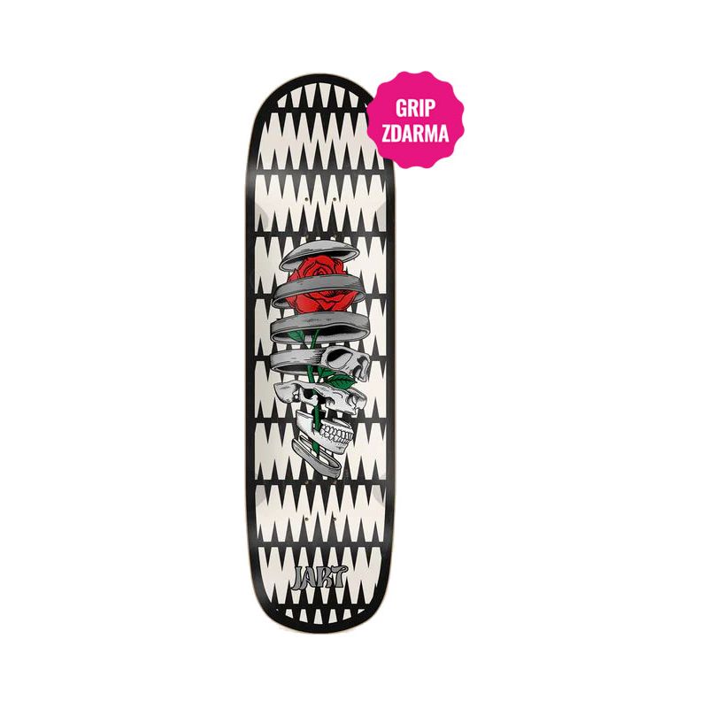 SK8 DESKA JART Rose Pool Before Death - černá - 8.5