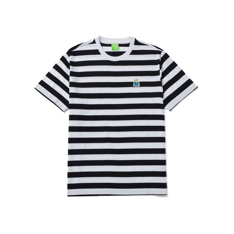 Fotografie TRIKO HUF STINSON STRIPE S/S - bílá - M - 579067