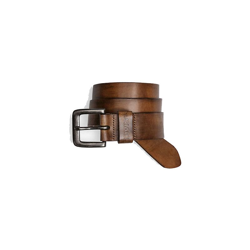 PÁSEK LEVIS 11378 - hnědá - 90