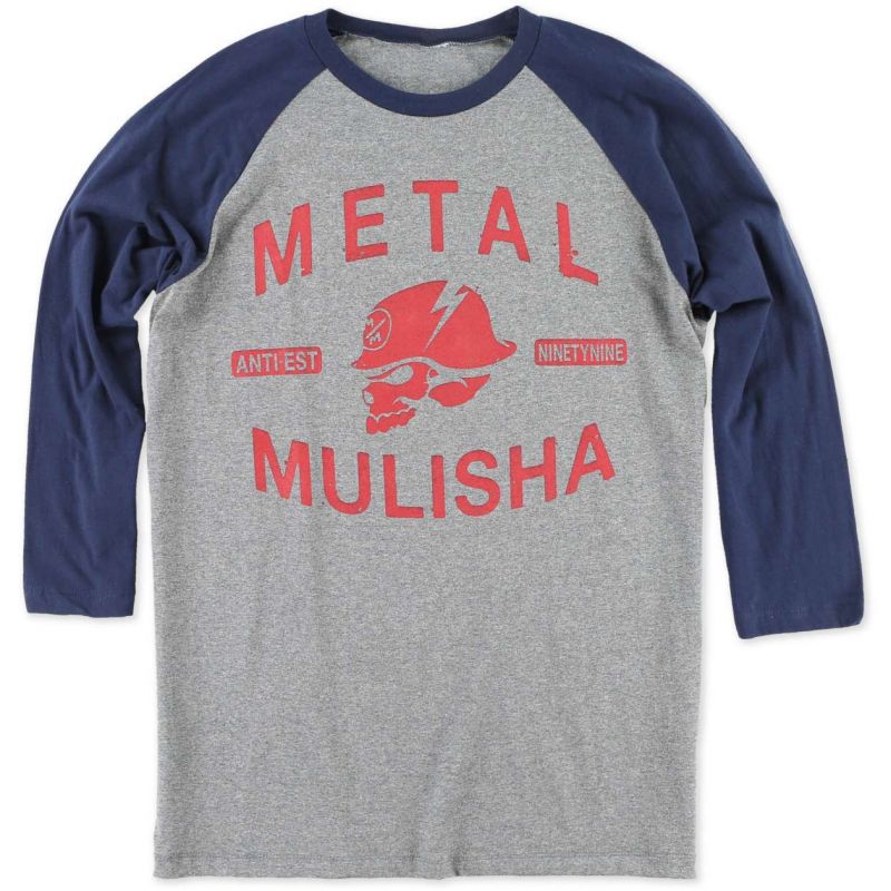 Metal Mulisha flash - šedá - L