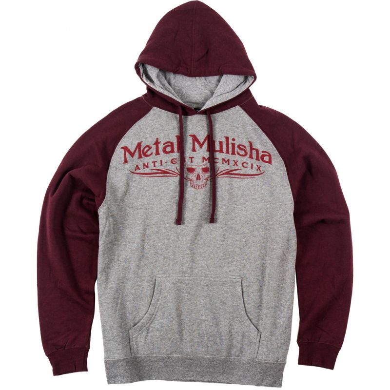 Metal Mulisha classic - šedá - XL