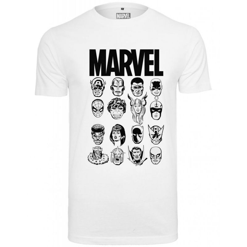 Urban Classics marvel - bílá - L