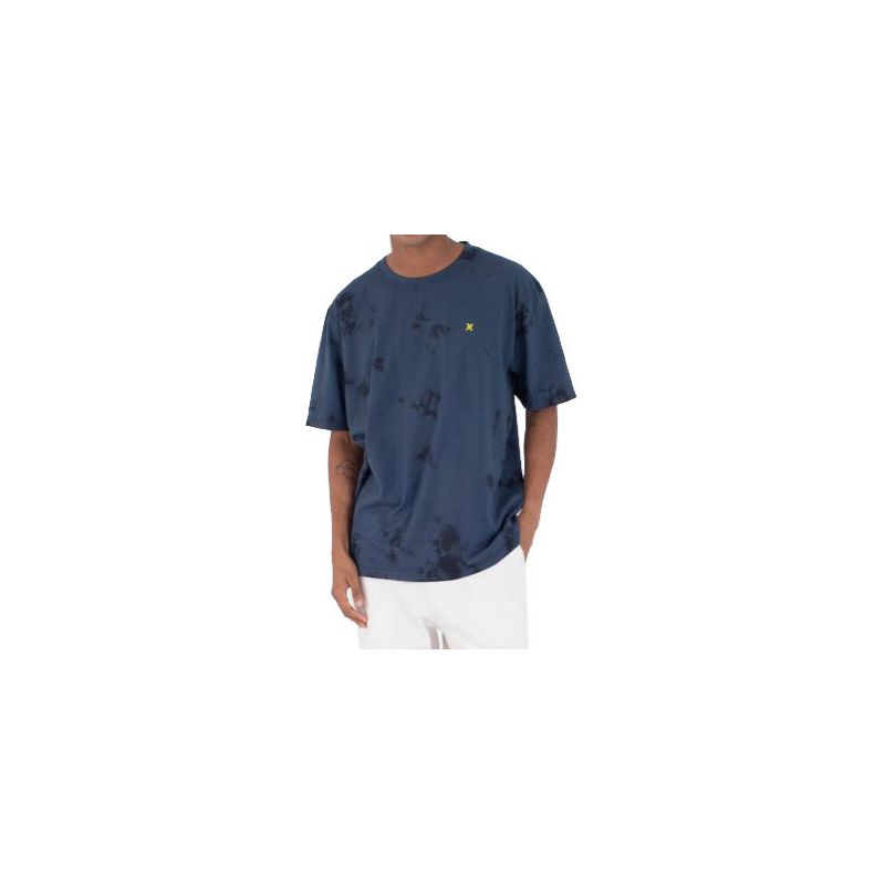 TRIKO HURLEY P&P TD S/S - modrá - L