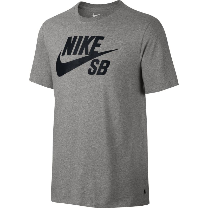 TRIKO NIKE SB LOGO TEE - šedá - M