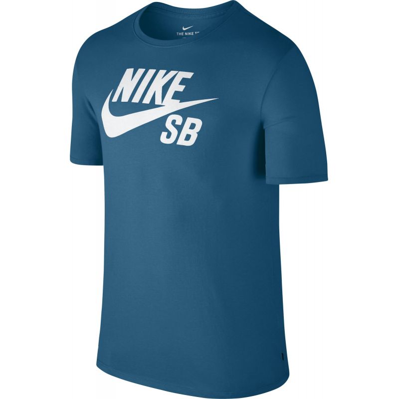 TRIKO NIKE SB LOGO - modrá - M