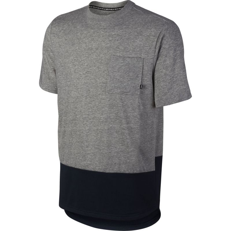TRIKO NIKE SB DRY TOP - šedá - S